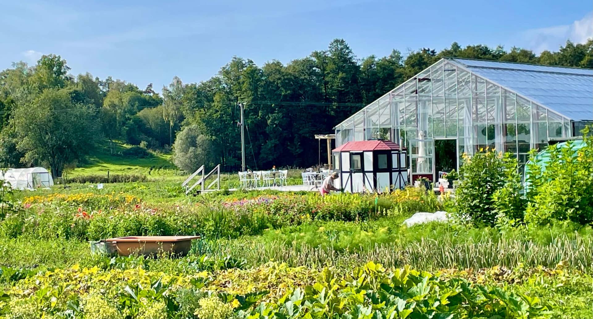 Alsike Prästgård – friland och växthus
